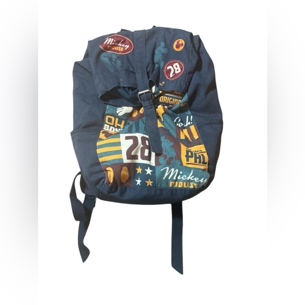 Authentic original Walt Disney World Parks Mickey Mouse Backpack Oh‎ Boy Oh gosh